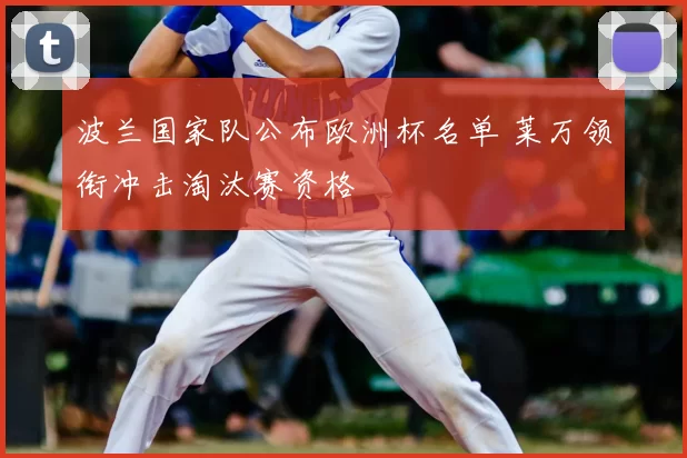 波兰国家队公布欧洲杯名单 莱万领衔冲击淘汰赛资格